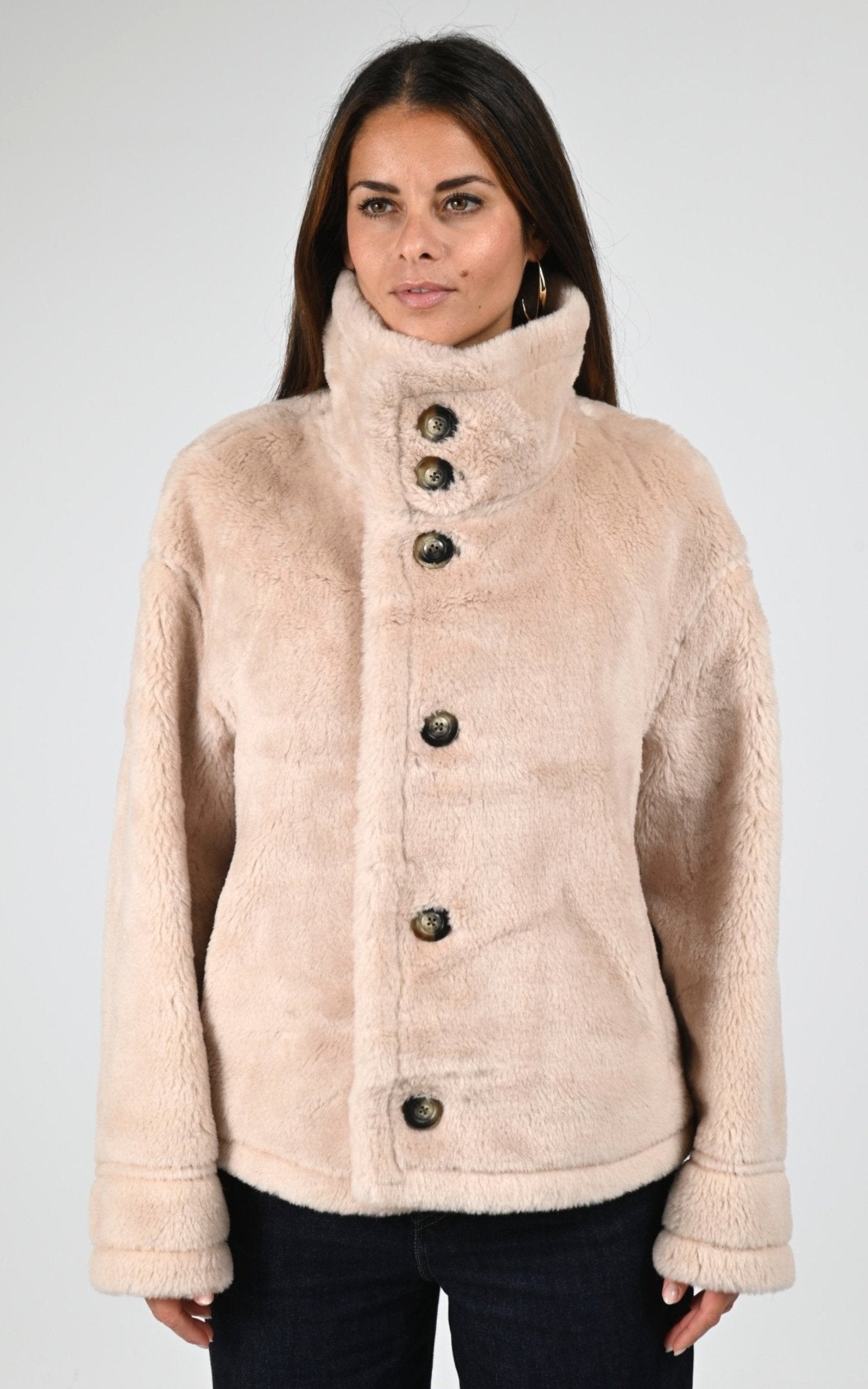 Blouson Textile Femme Levinsky, modèle Heidi de couleur ganix brown 5