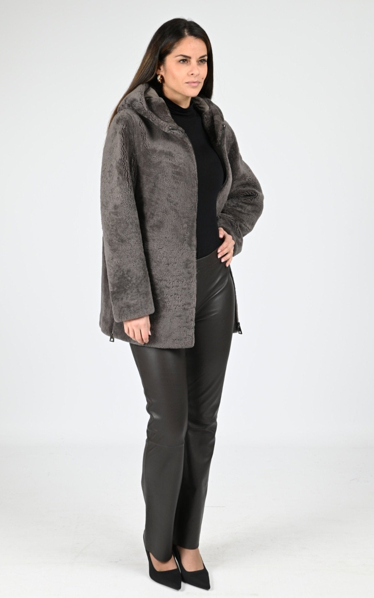 Veste Df Femme Levinsky, modèle Helena 75 de couleur taupe h16 2