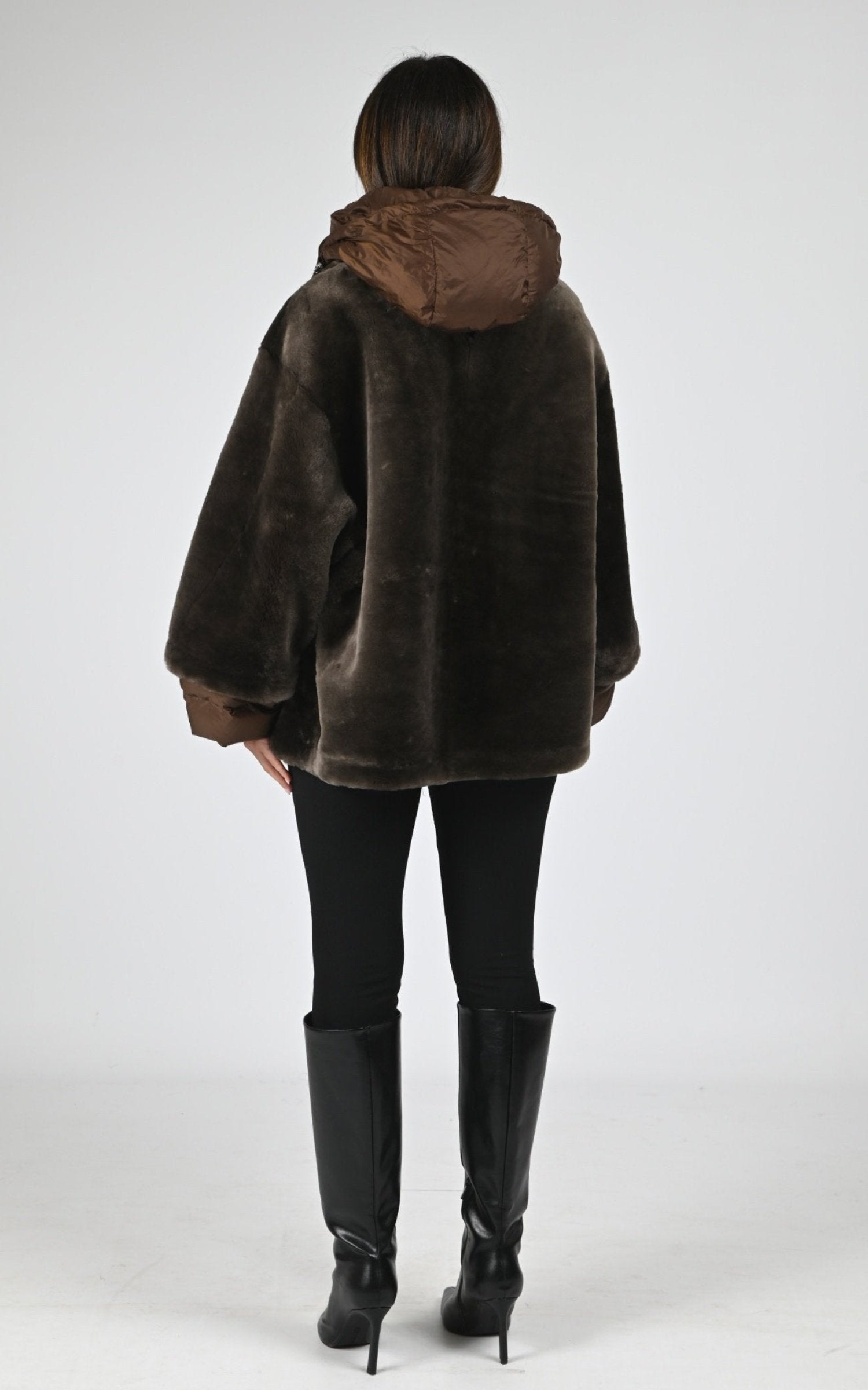 Veste Df Femme Levinsky, modèle Idane de couleur brown