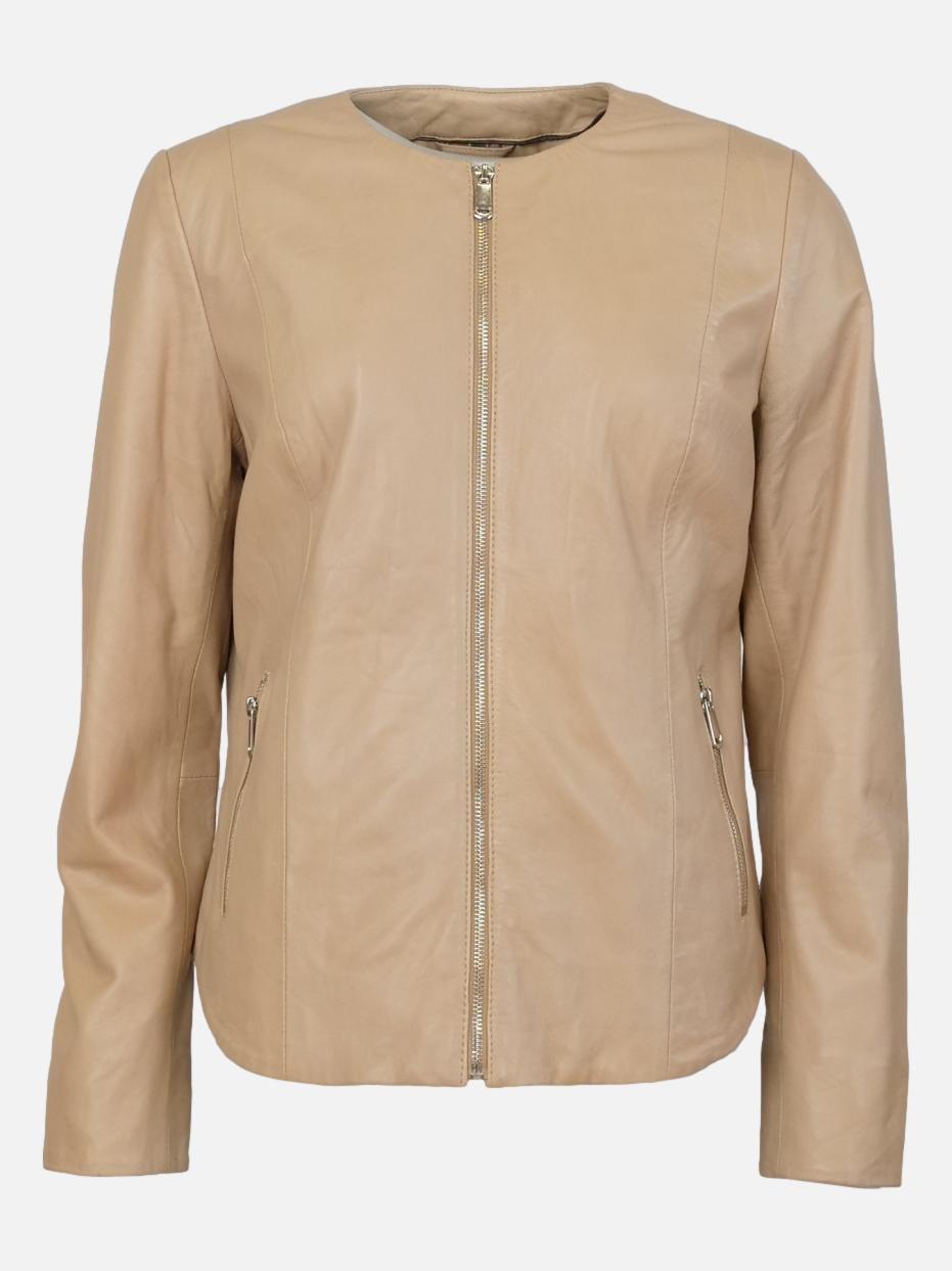 PP 108 - Comfort, 60 cm. Lamb Malli Leather - Women Café