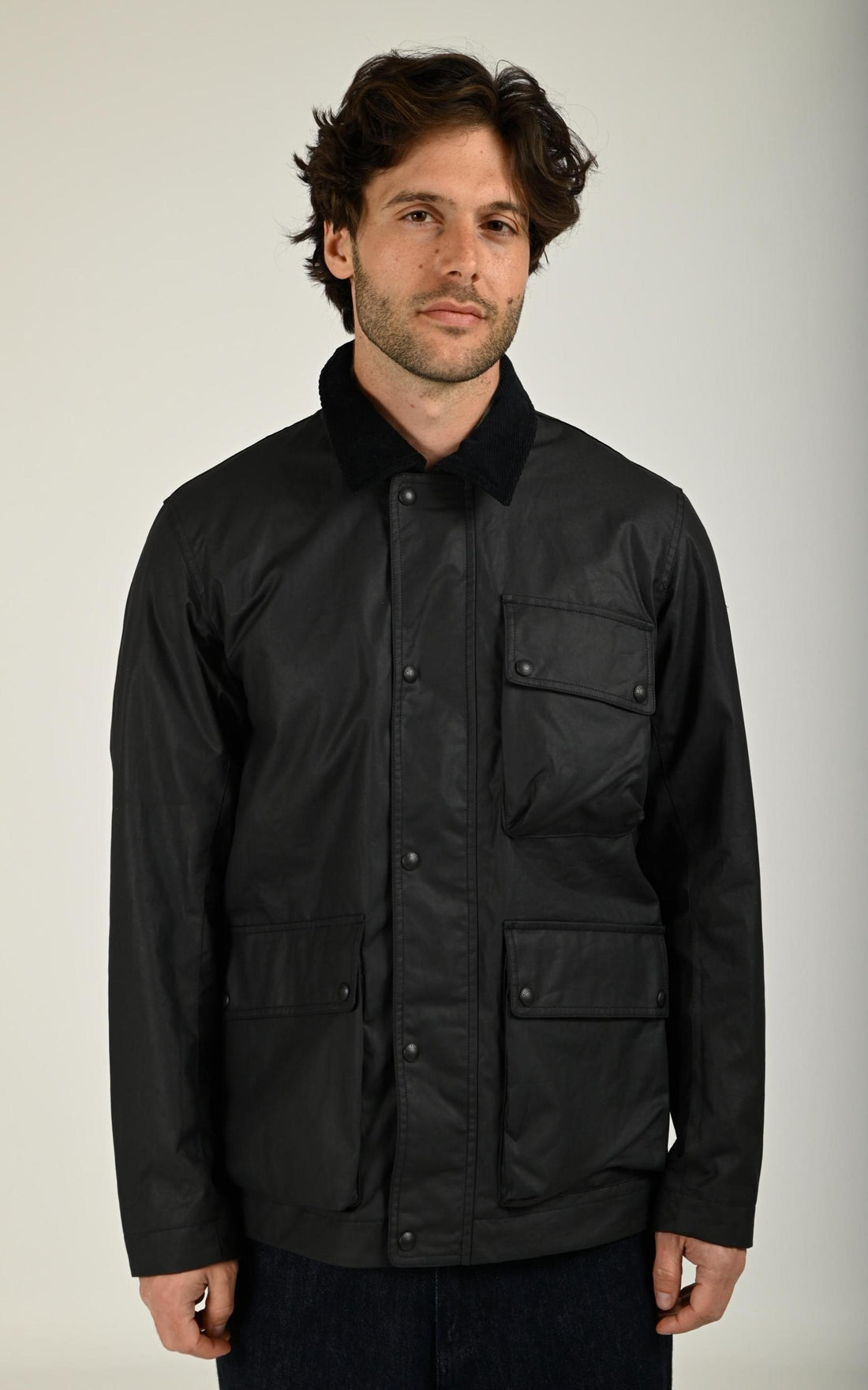 Veste Textile Homme Belstaff, modèle Incline 105810 de couleur dark navy