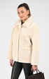 Veste Df Femme Levinsky, modèle Irene 65 de couleur beige h2