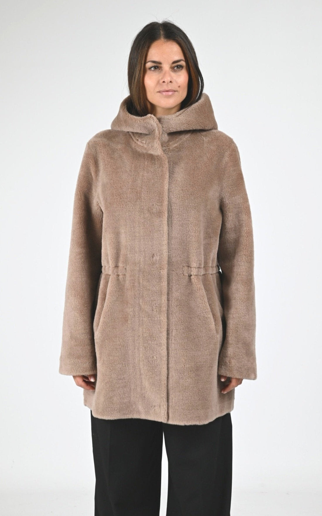 Veste Textile Femme Levinsky, modèle Iric de couleur chestnut