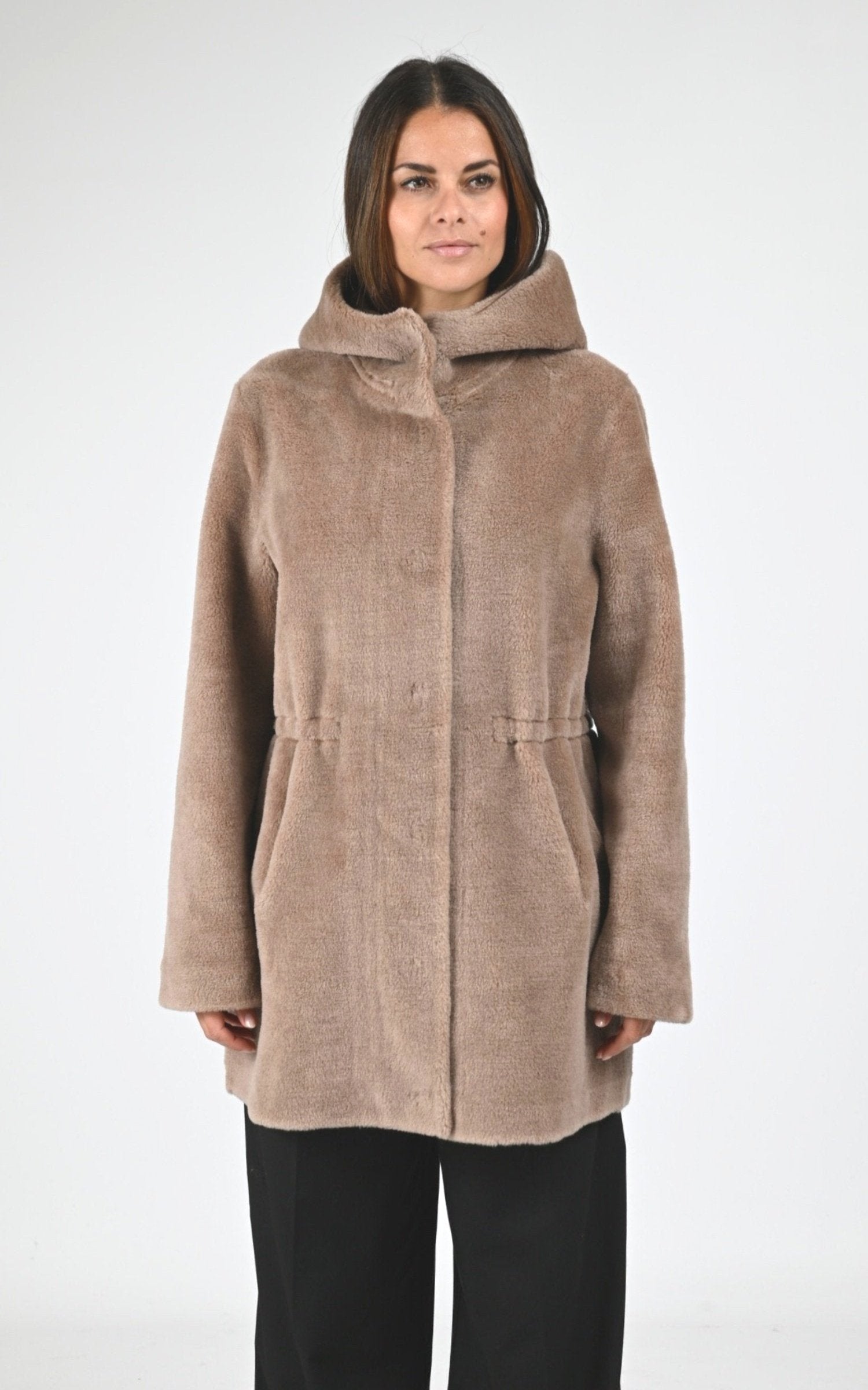 Veste Textile Femme Levinsky, modèle Iric de couleur chestnut