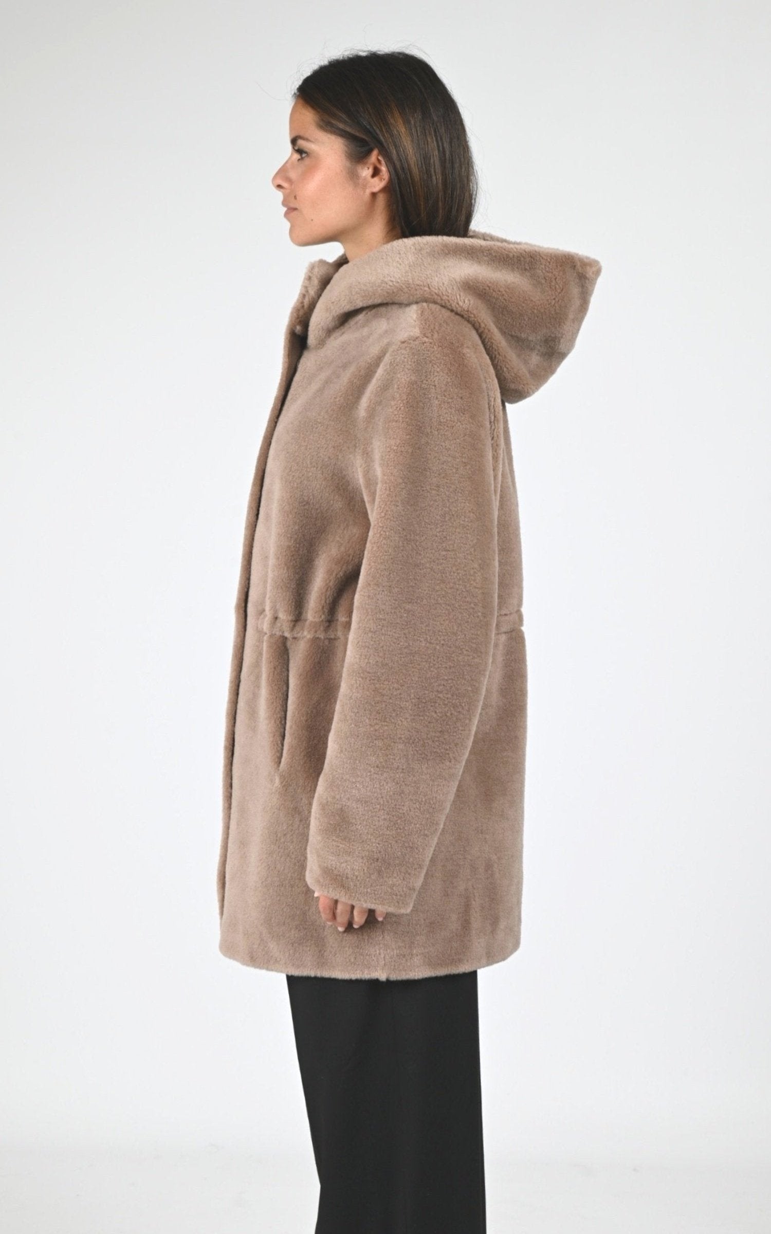 Veste Textile Femme Levinsky, modèle Iric de couleur chestnut 3