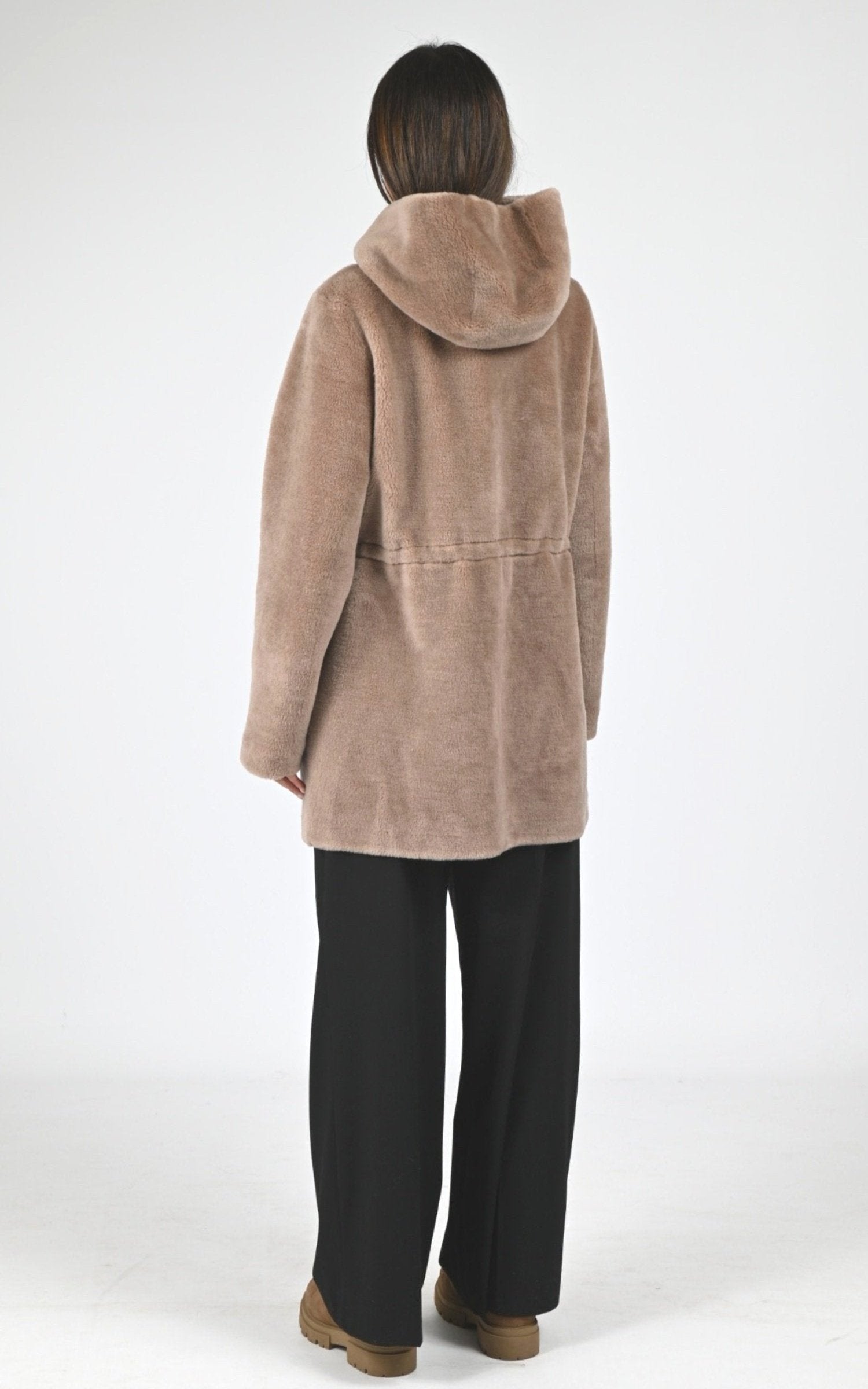 Veste Textile Femme Levinsky, modèle Iric de couleur chestnut