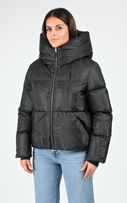 Bl doudoune Textile Femme Soia &amp; Kyo, modèle Iroh-md de couleur black