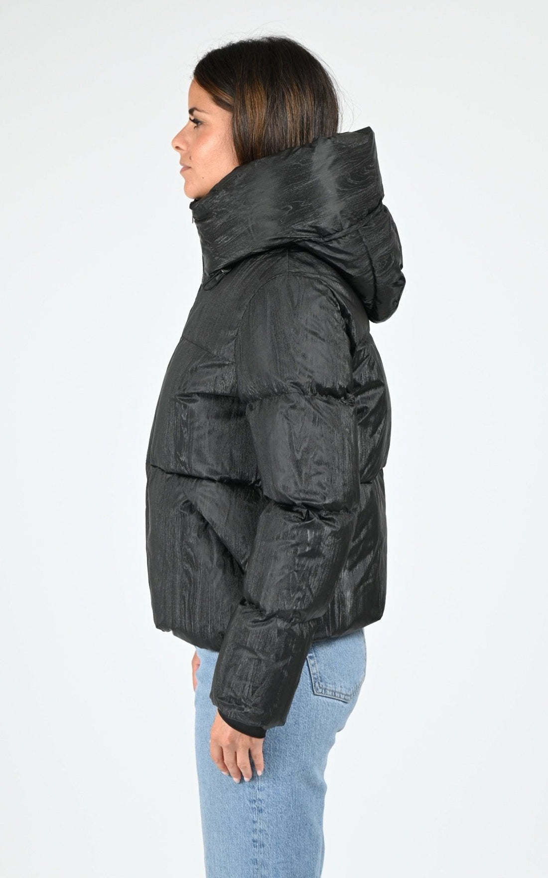Bl doudoune Textile Femme Soia &amp; Kyo, modèle Iroh-md de couleur black