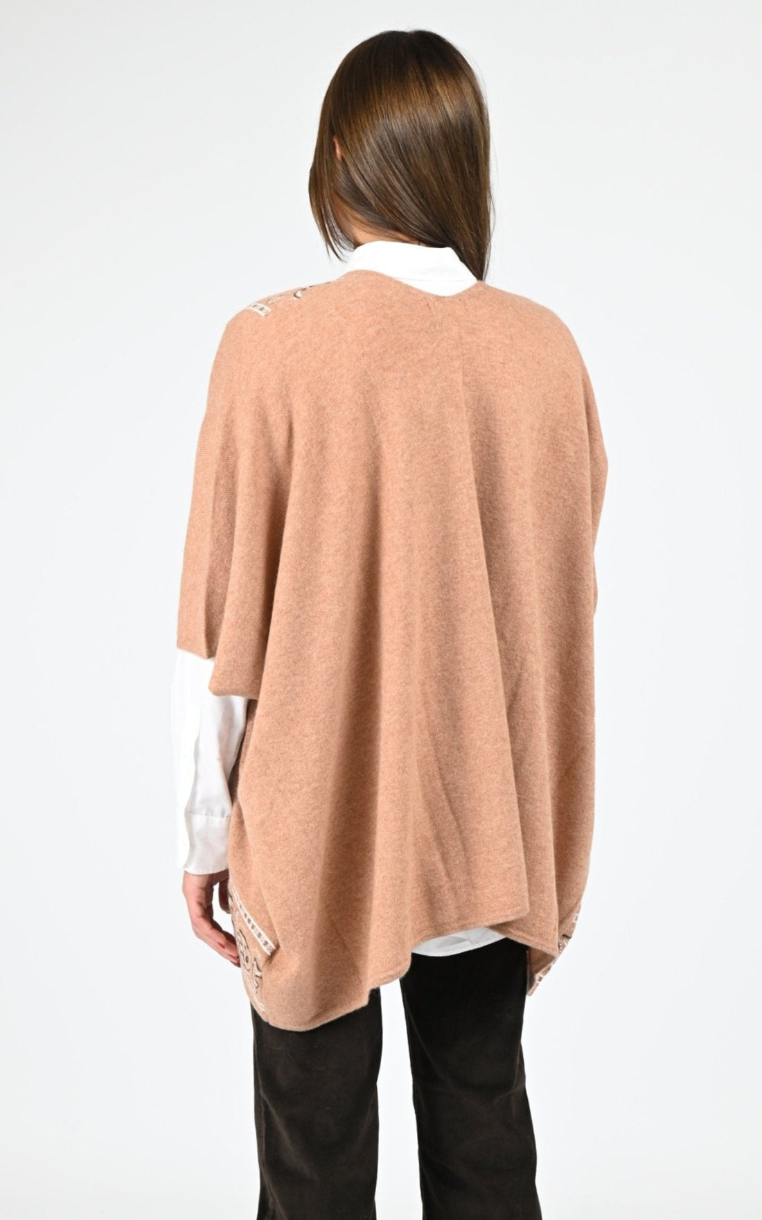 Cape Textile Femme Notshy, modèle Isla 4704117c de couleur camel chine