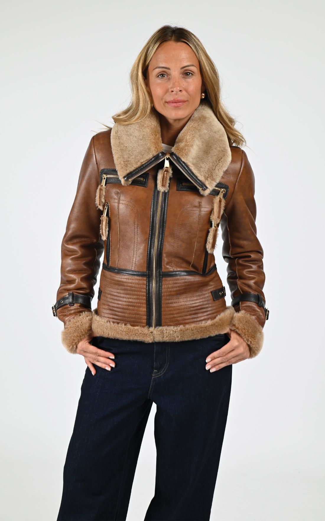 Bombardier Zion cuir d&