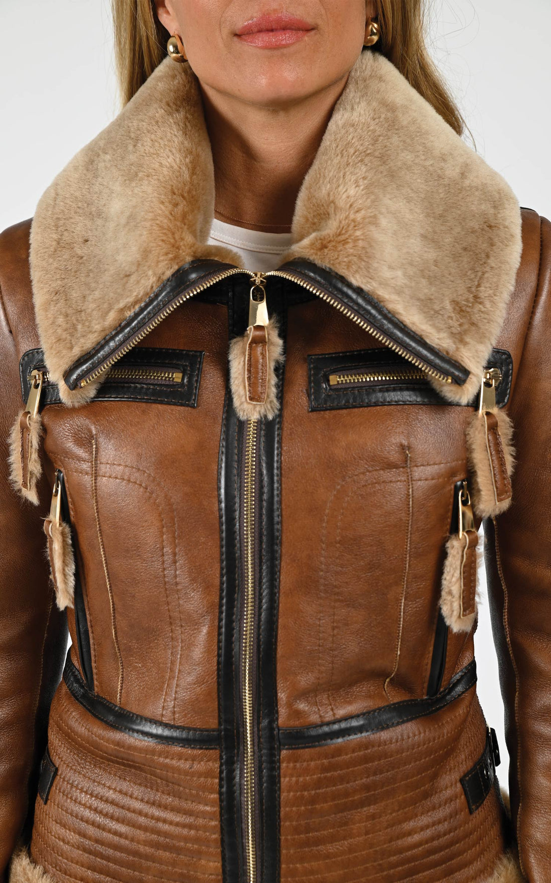 Bombardier Zion cuir d&