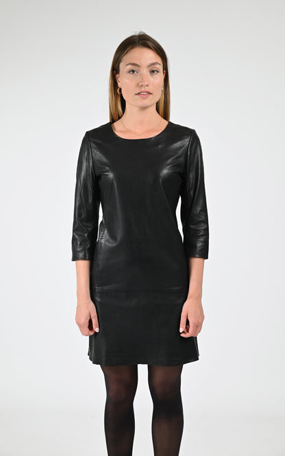 Robe cuir d&