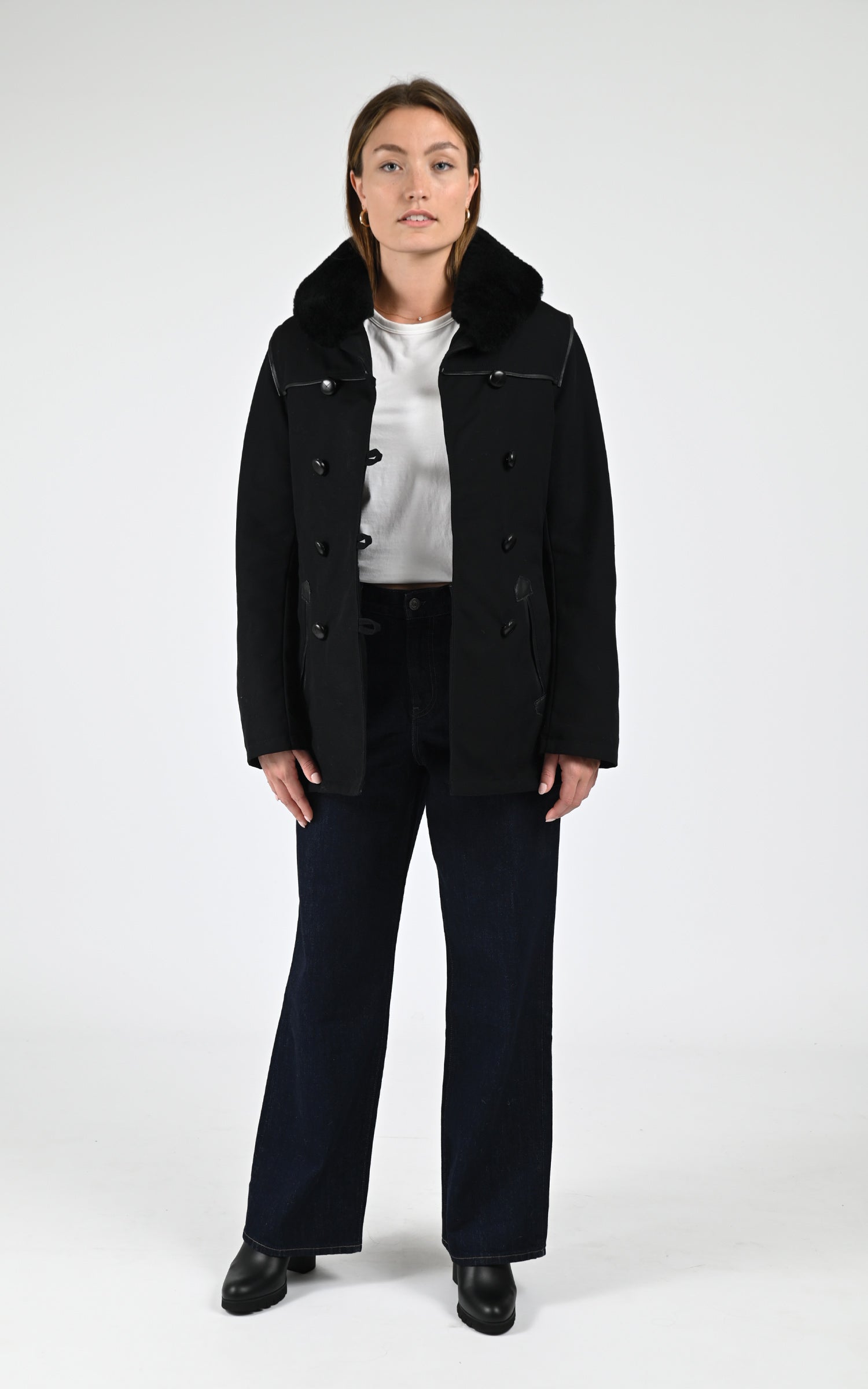 Authentique Canadienne toile noir