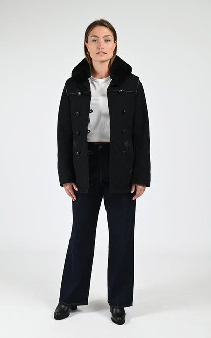 Authentique Canadienne toile noir
