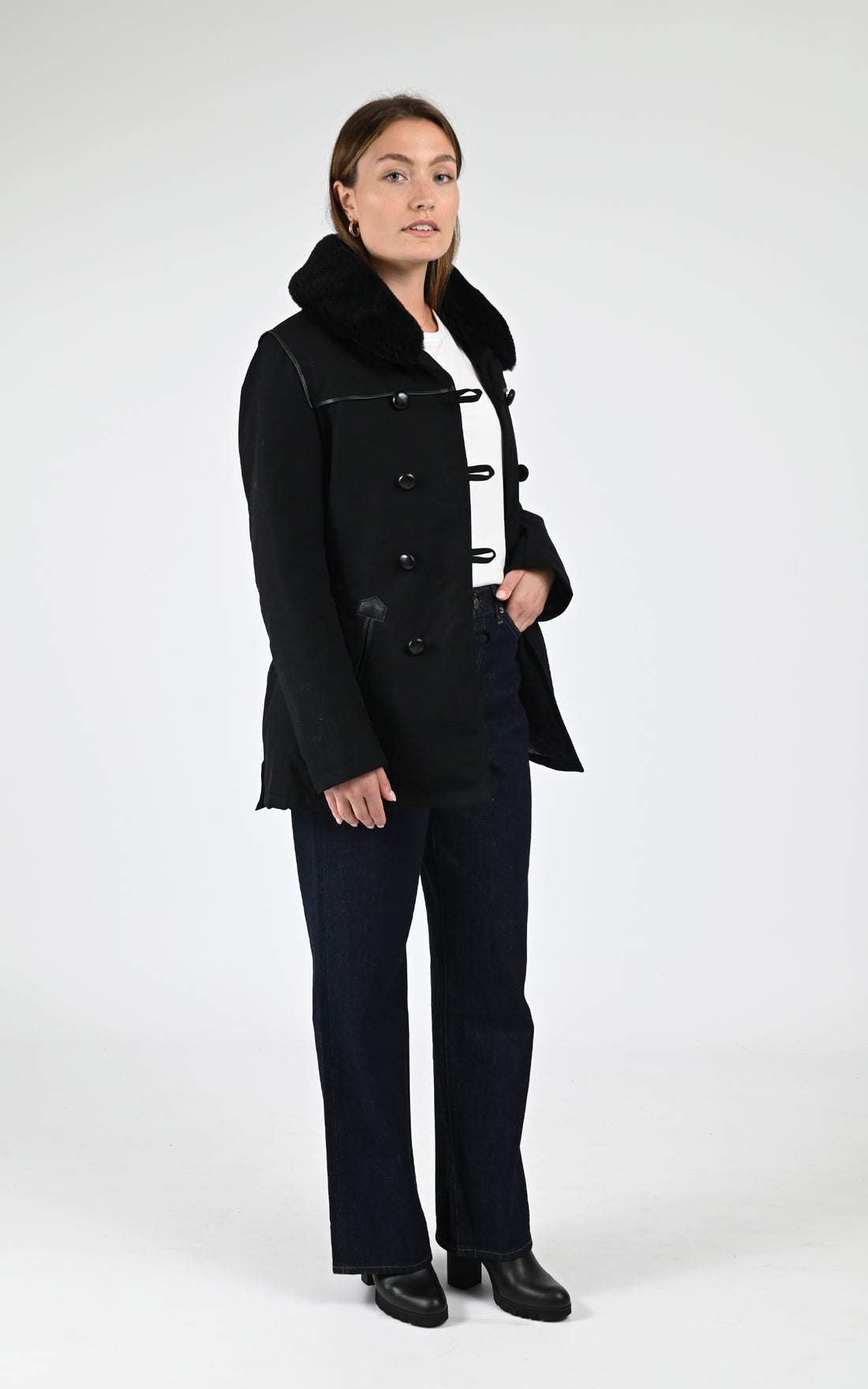 Authentique Canadienne toile noir
