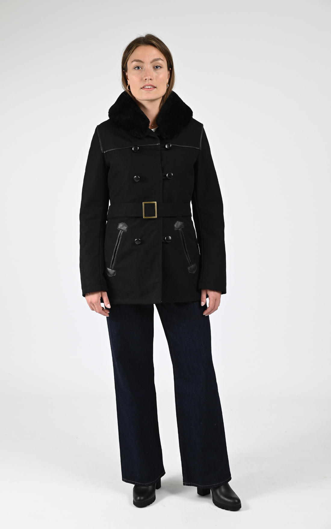 Authentique Canadienne toile noir
