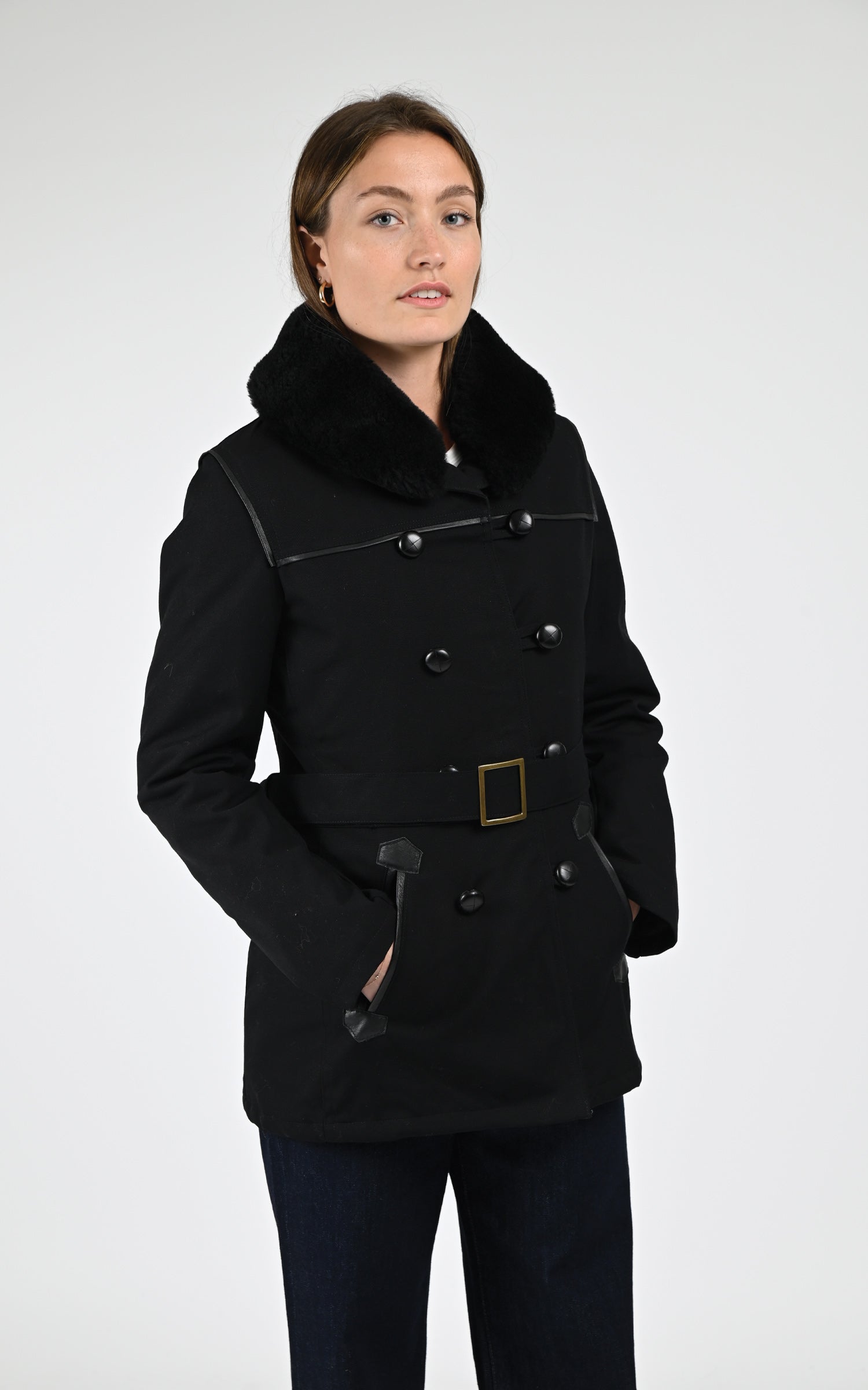 Authentique Canadienne toile noir
