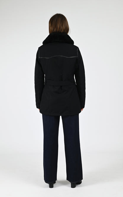 Authentique Canadienne toile noir