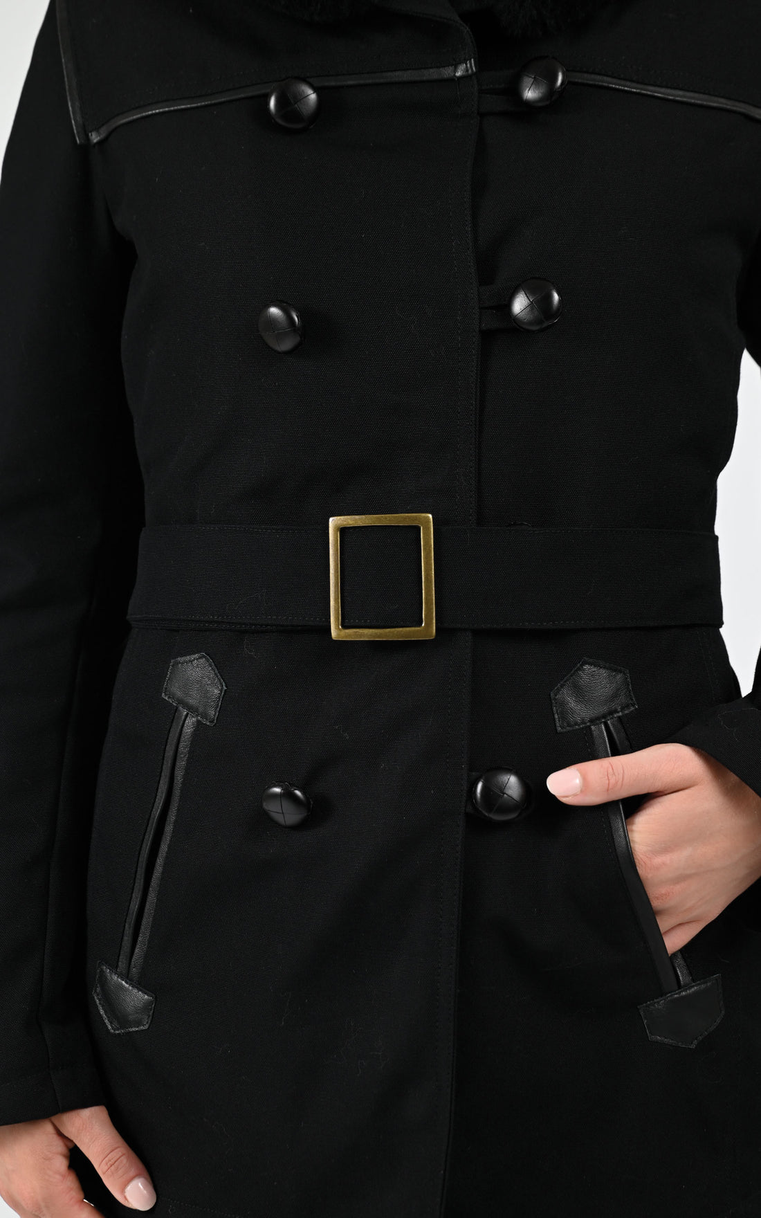 Authentique Canadienne toile noir