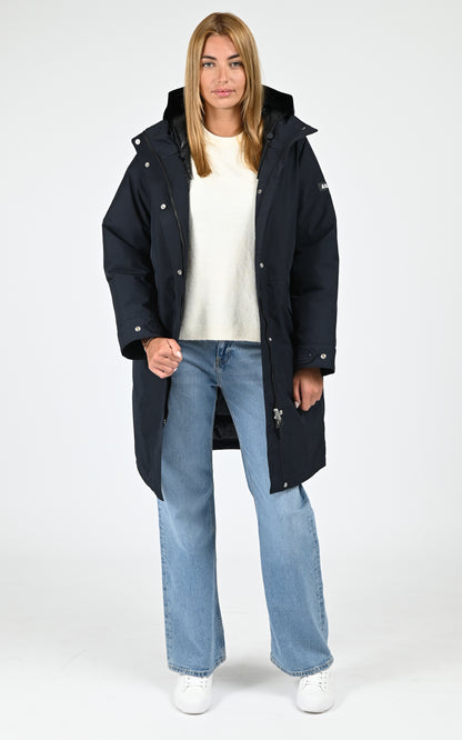 Parka longue GORE-TEX noir