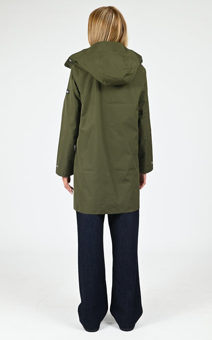 Parka mi-longue Hefrida kaki