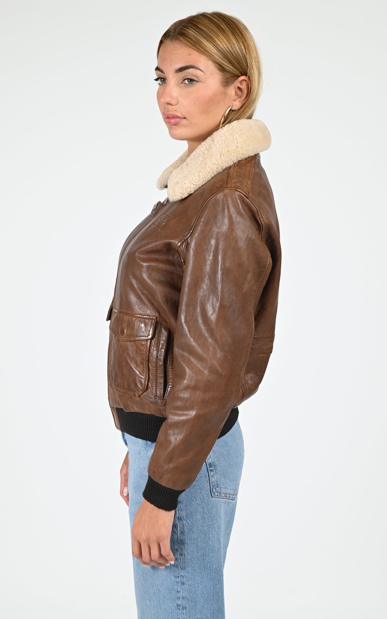Blouson aviateur Air Pilot cuir d&