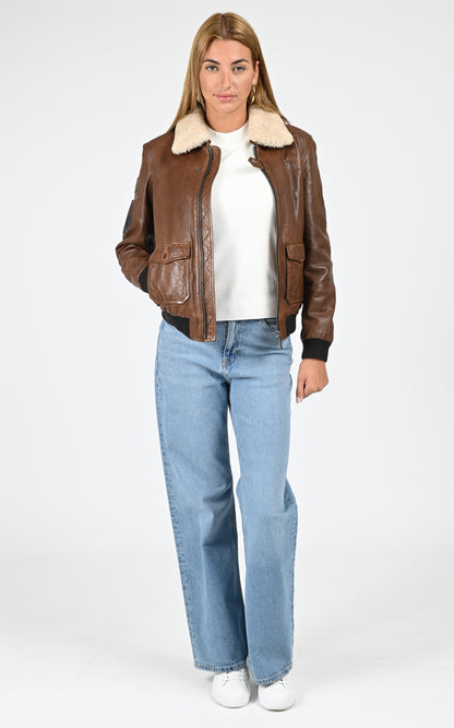 Blouson aviateur Air Pilot cuir d&