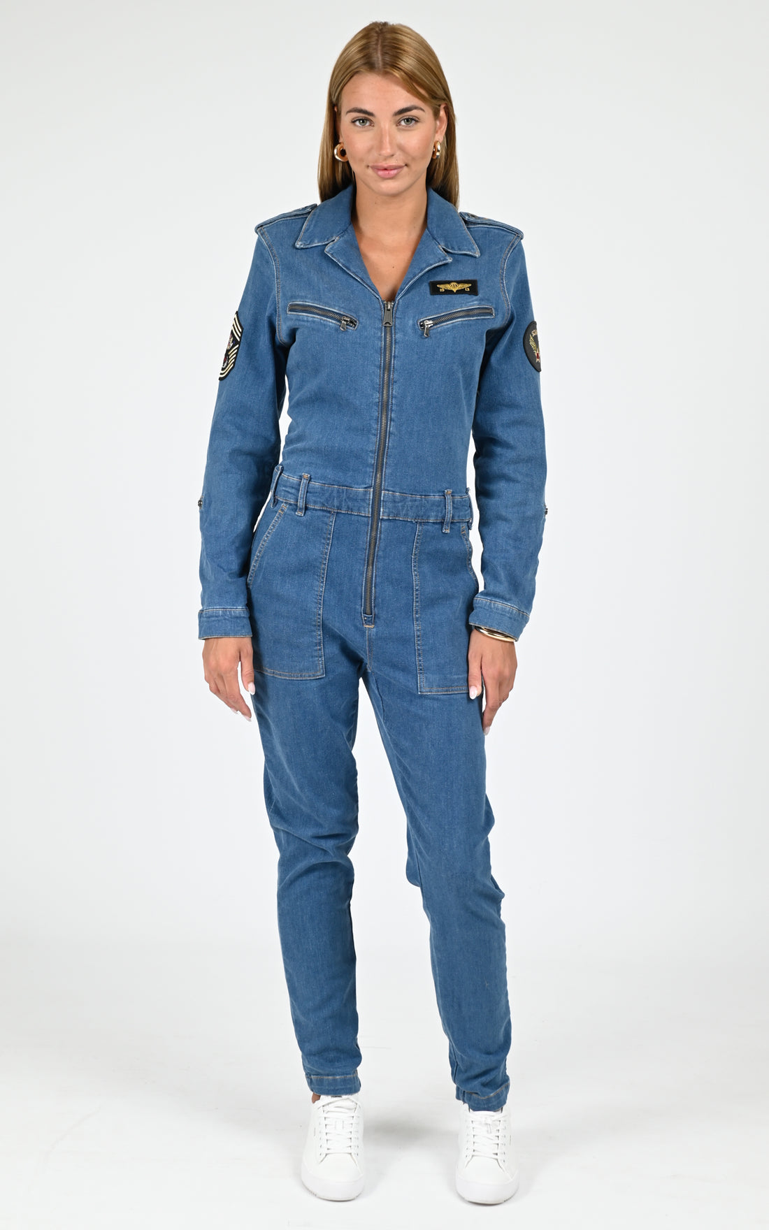 Combinaison jean TRJUMPW bleu