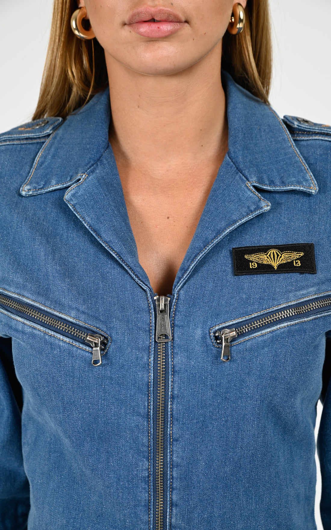 Combinaison jean TRJUMPW bleu