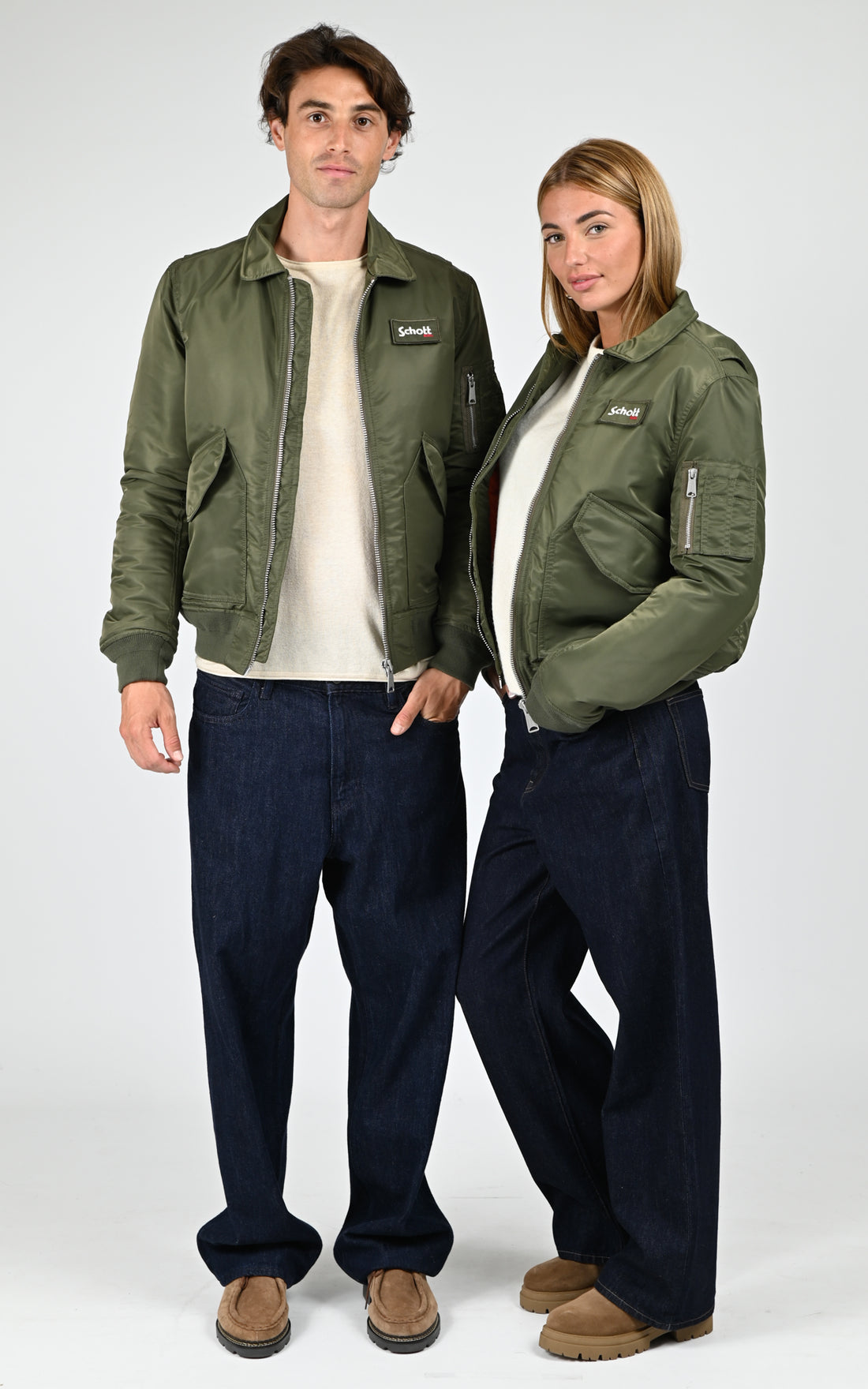 Bomber 210100 RS Army mixte kaki
