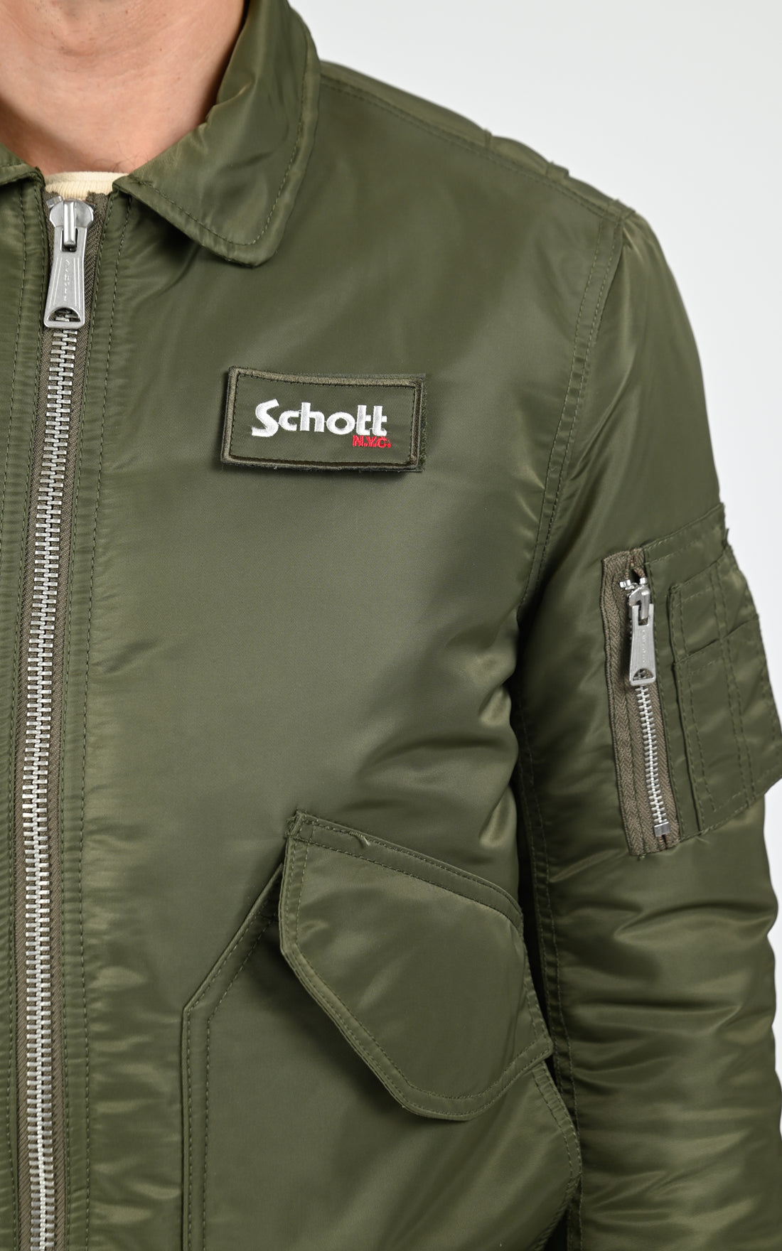 Bomber 210100 RS Army mixte kaki
