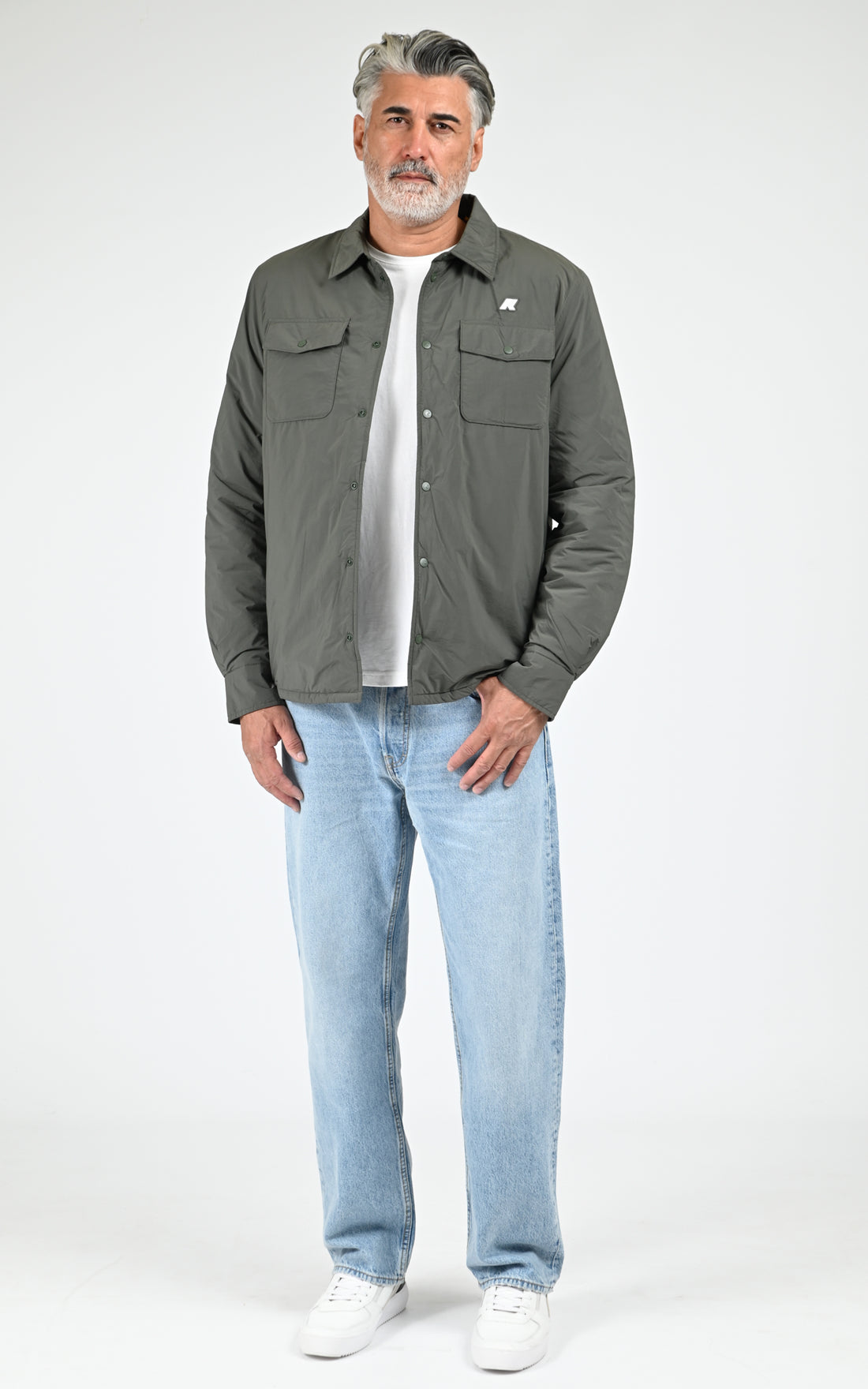 Veste shacket Umbert kaki