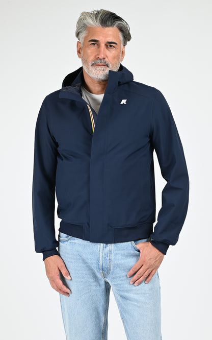 Veste imperméable Joachim Bonded bleu marine