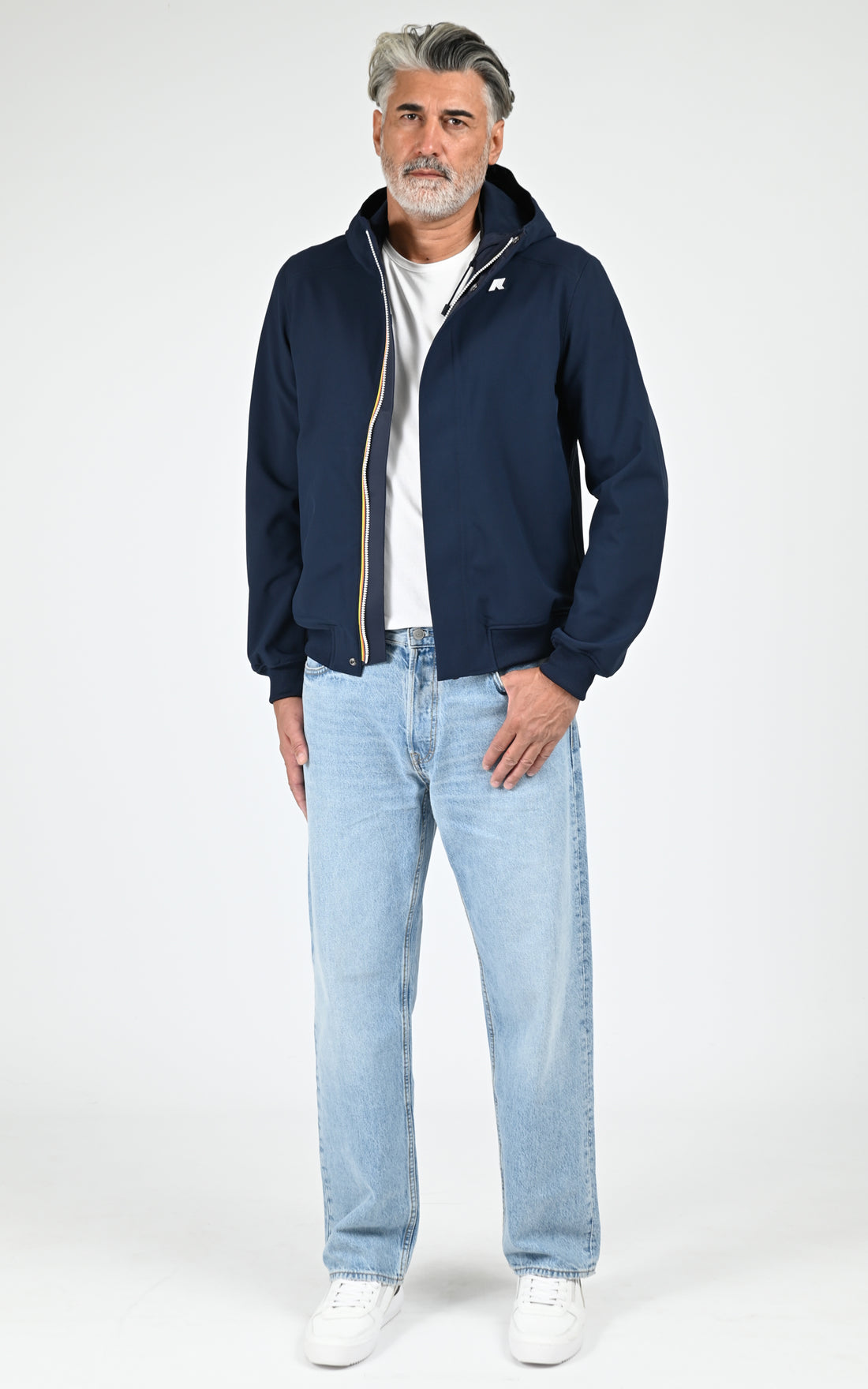 Veste imperméable Joachim Bonded bleu marine