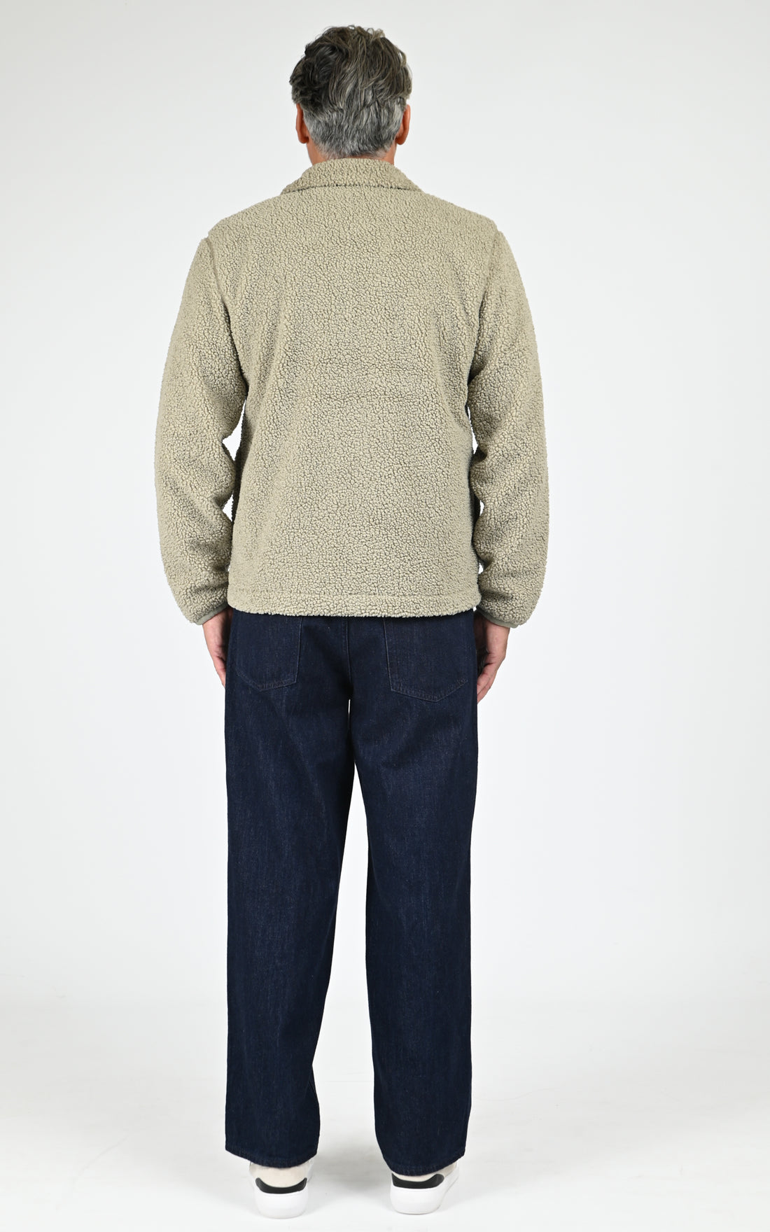 Veste sherpa Cameron kaki