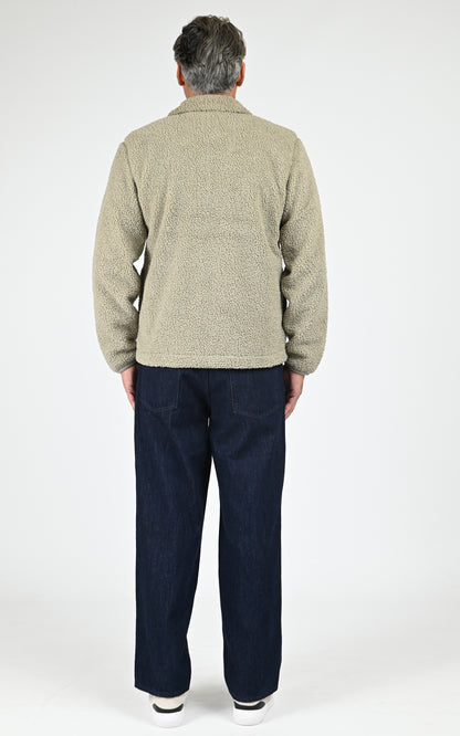 Veste sherpa Cameron kaki