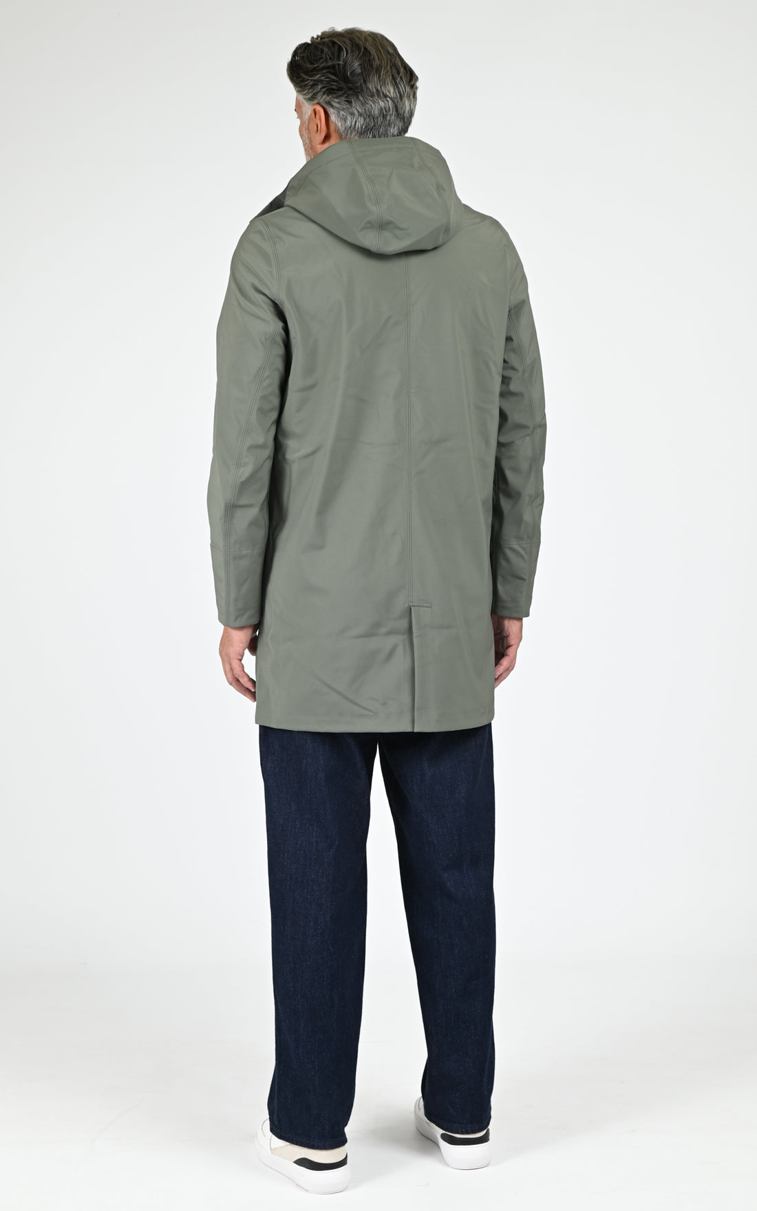 Parka imperméable Thomas Bonded kaki