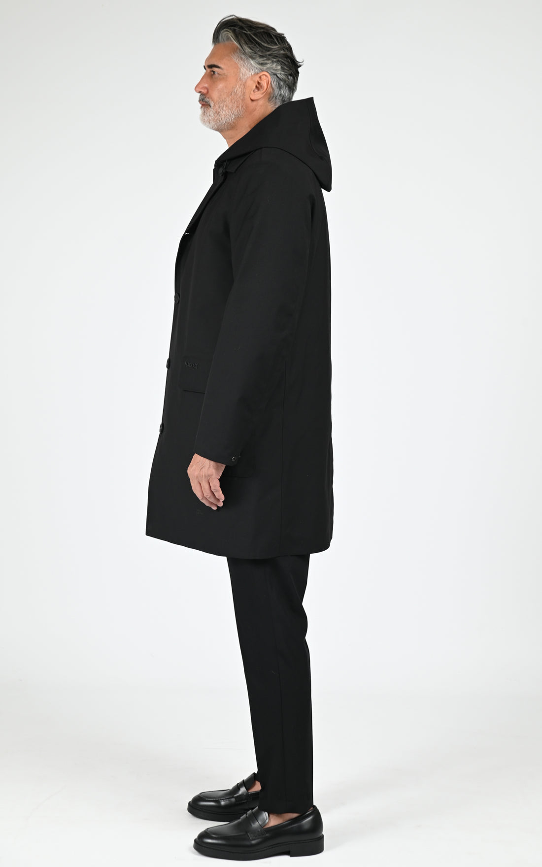 Manteau imperméable 3-en-1 Mathias noir