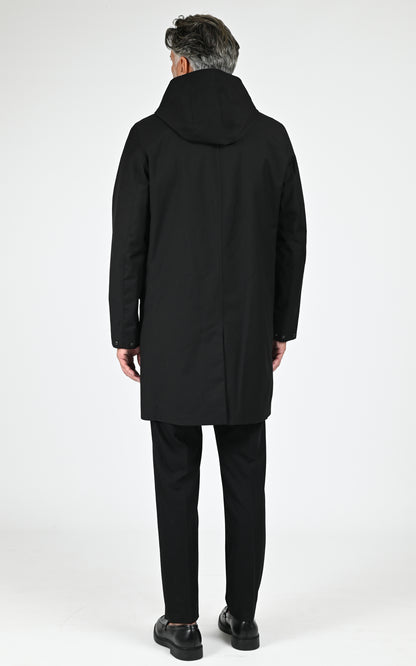Manteau imperméable 3-en-1 Mathias noir