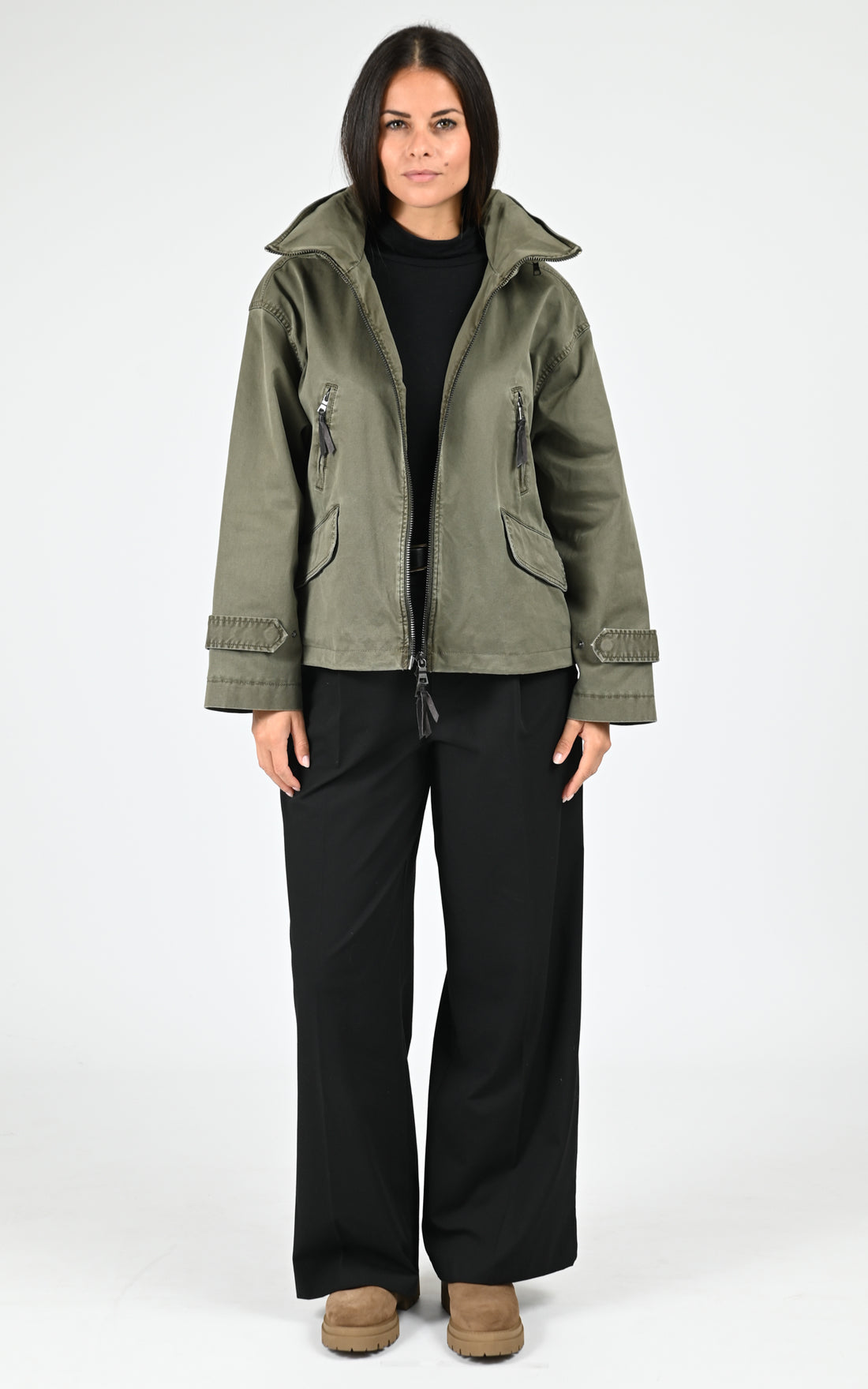 Veste toile army Mendes kaki