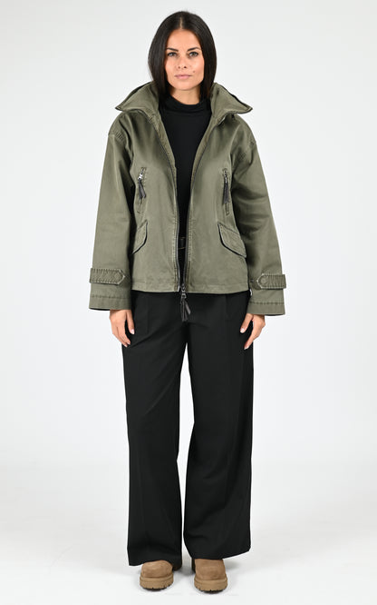 Veste toile army Mendes kaki