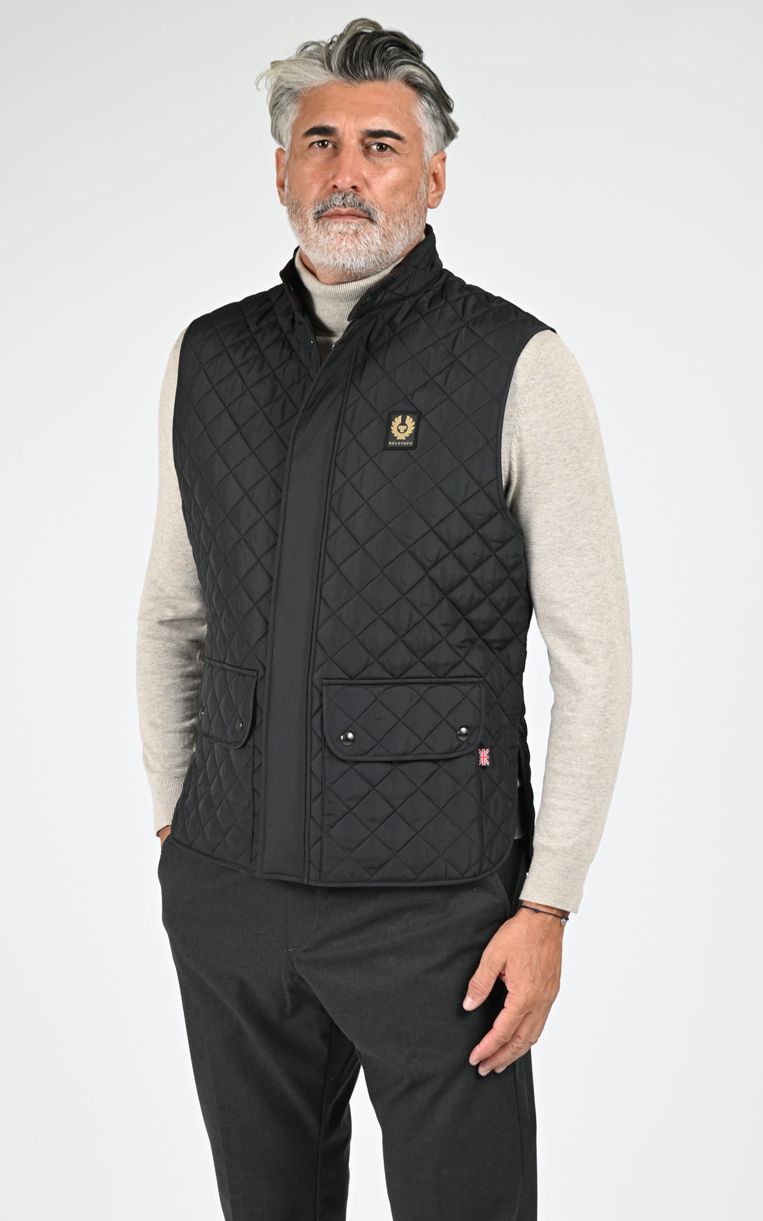 Veste matelassée sans manches Icon noir