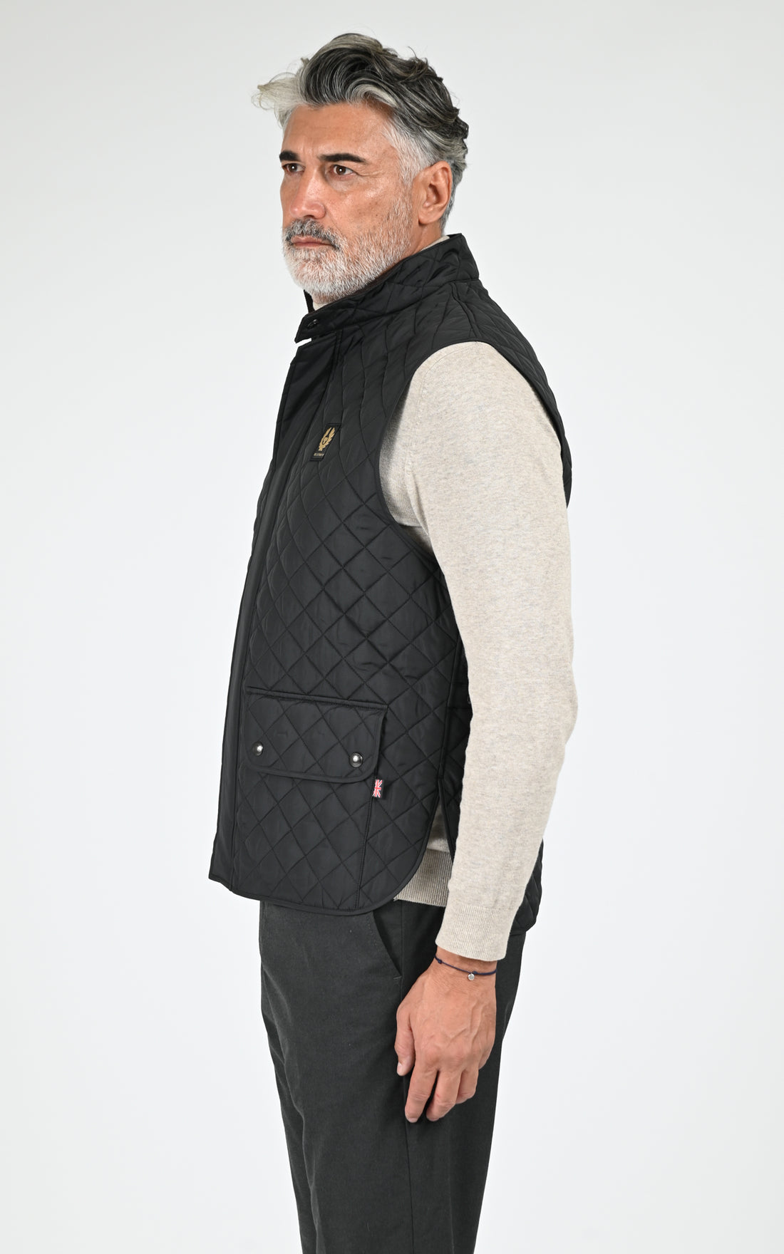 Veste matelassée sans manches Icon noir