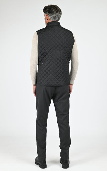 Veste matelassée sans manches Icon noir