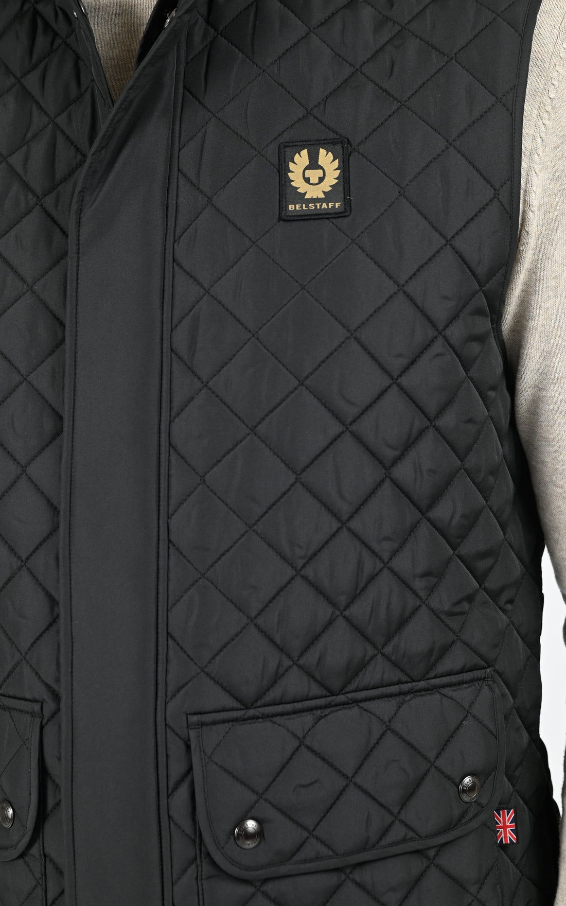 Veste matelassée sans manches Icon noir