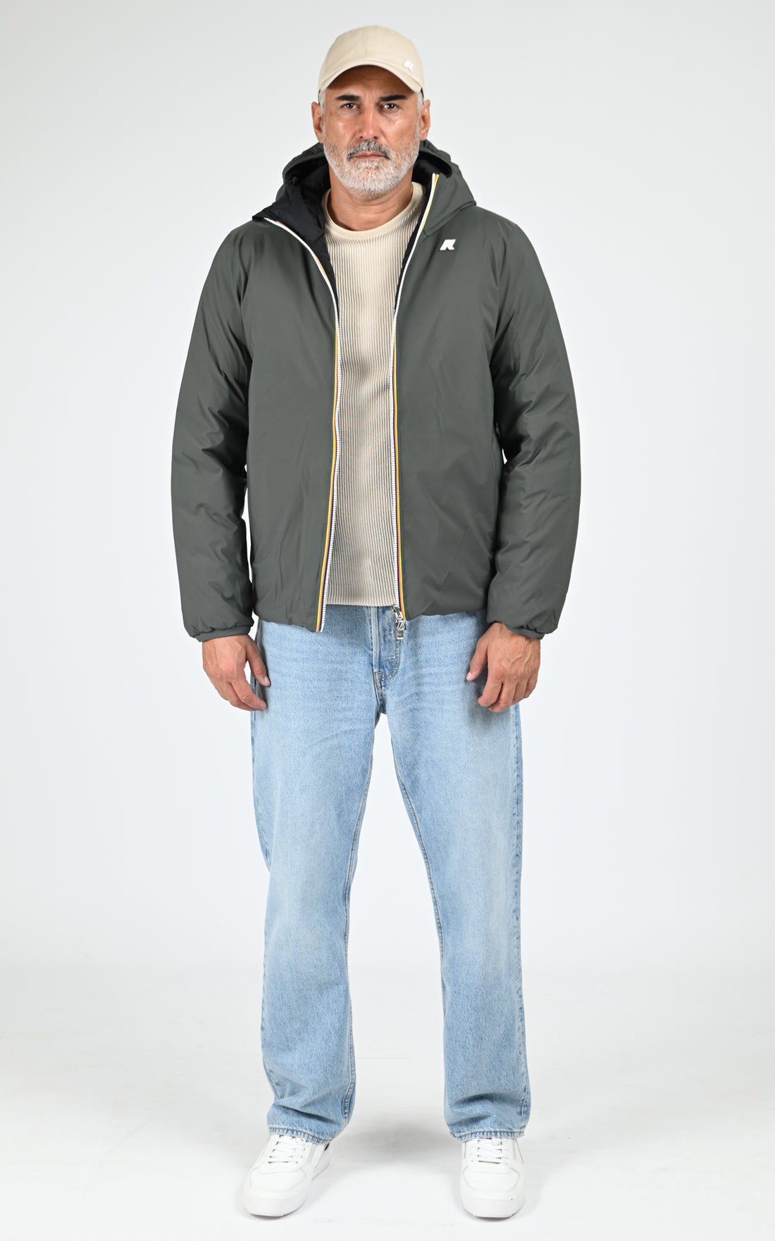 Parka 2-en-1 réversible Jack ST Thermo kaki