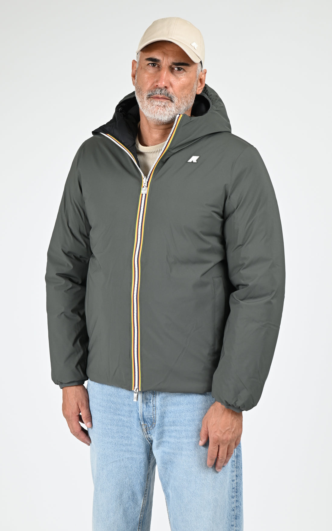 Parka 2-en-1 réversible Jack ST Thermo kaki