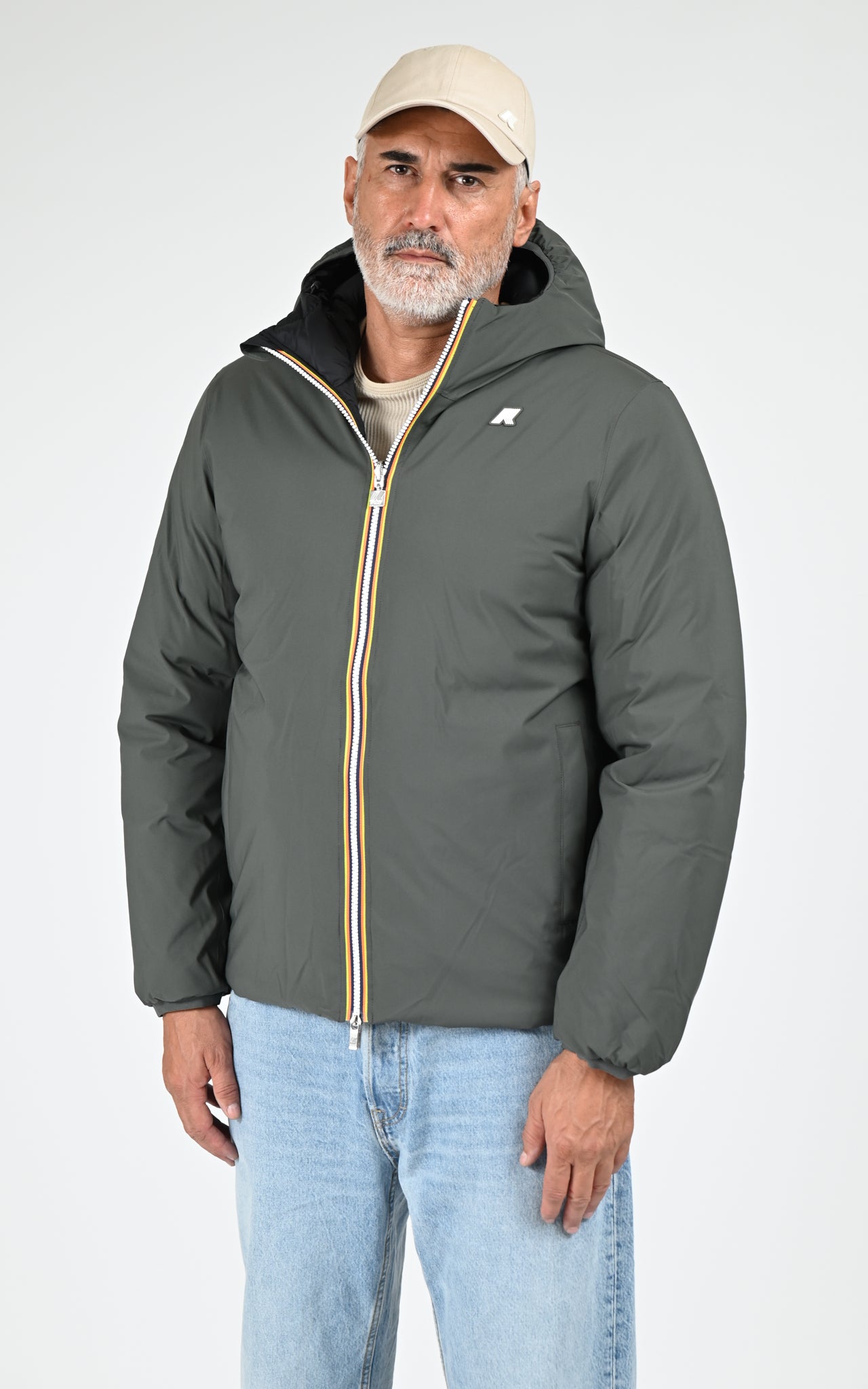 Parka 2-en-1 réversible Jack ST Thermo kaki