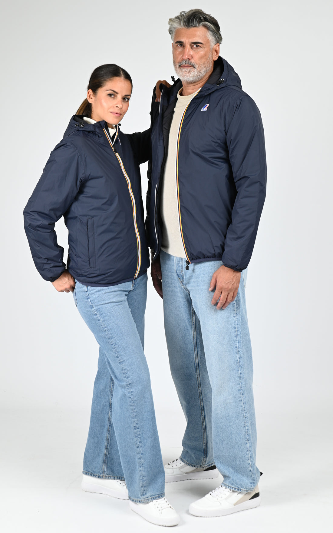 Coupe vent Le Vrai CLAUDE WARM 4.0 mixte bleu marine