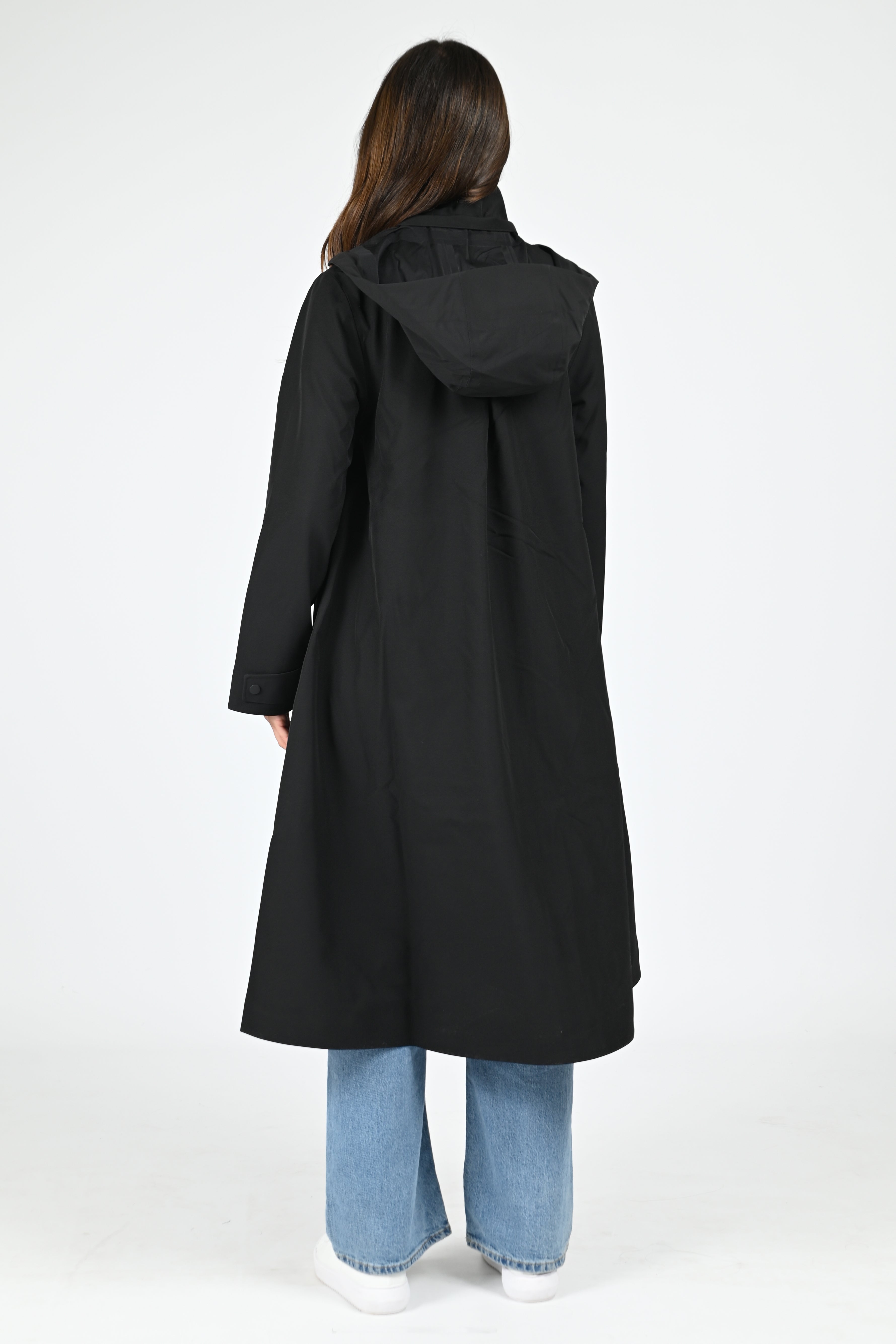 Parka longue noir